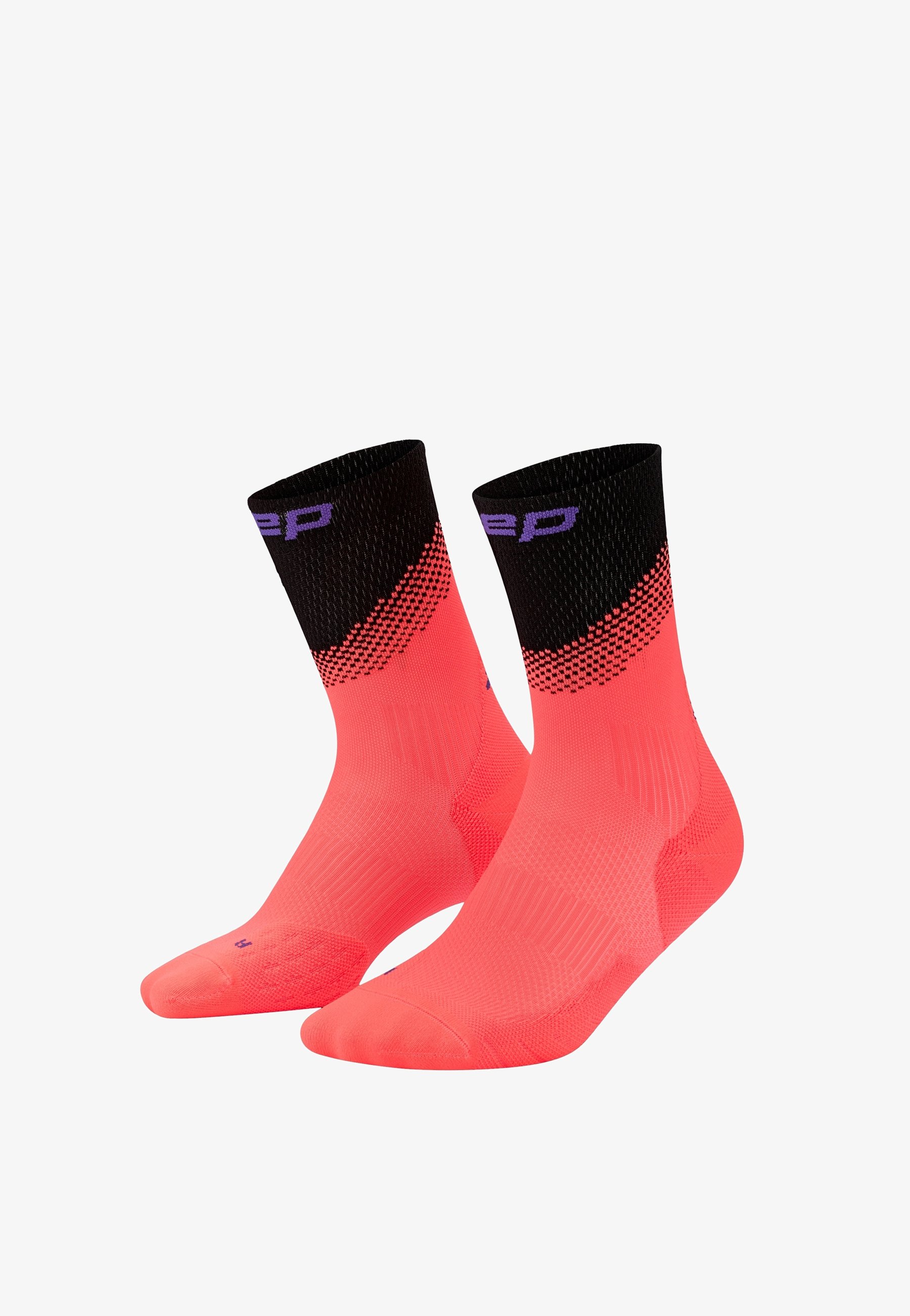 CEP RUN EDT. SPLIT SOCKS 미드컷 여성용 스포츠 양말