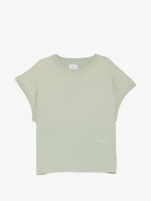 Rhude 워시드 이펙트 티셔츠