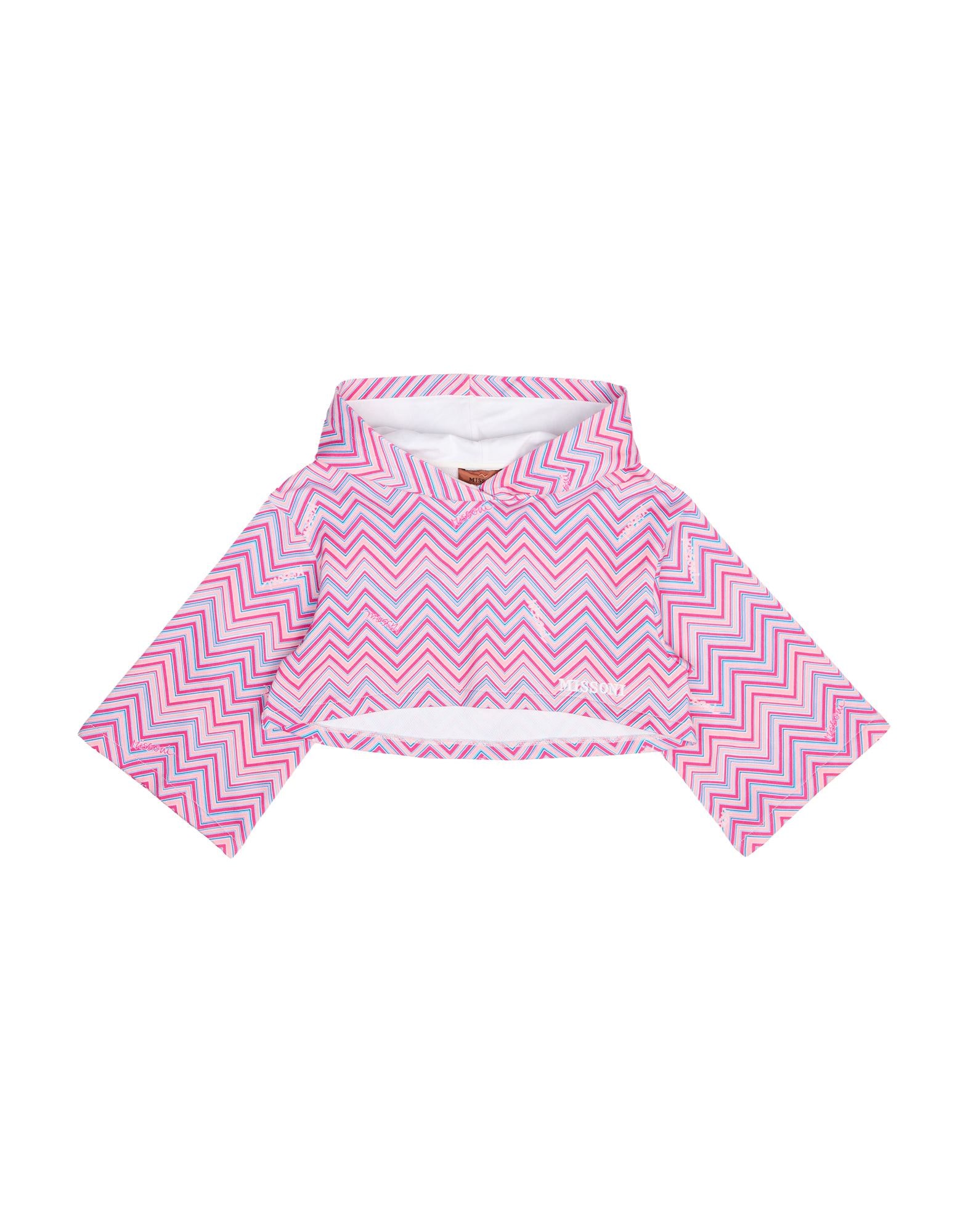 MISSONI KIDS 시그니처 프린트 트레이닝 상의