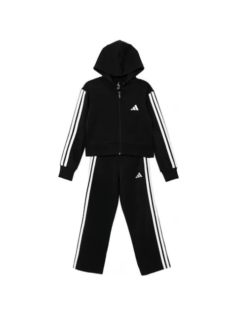 Adidas Kids 스트라이프 후드 트랙수트