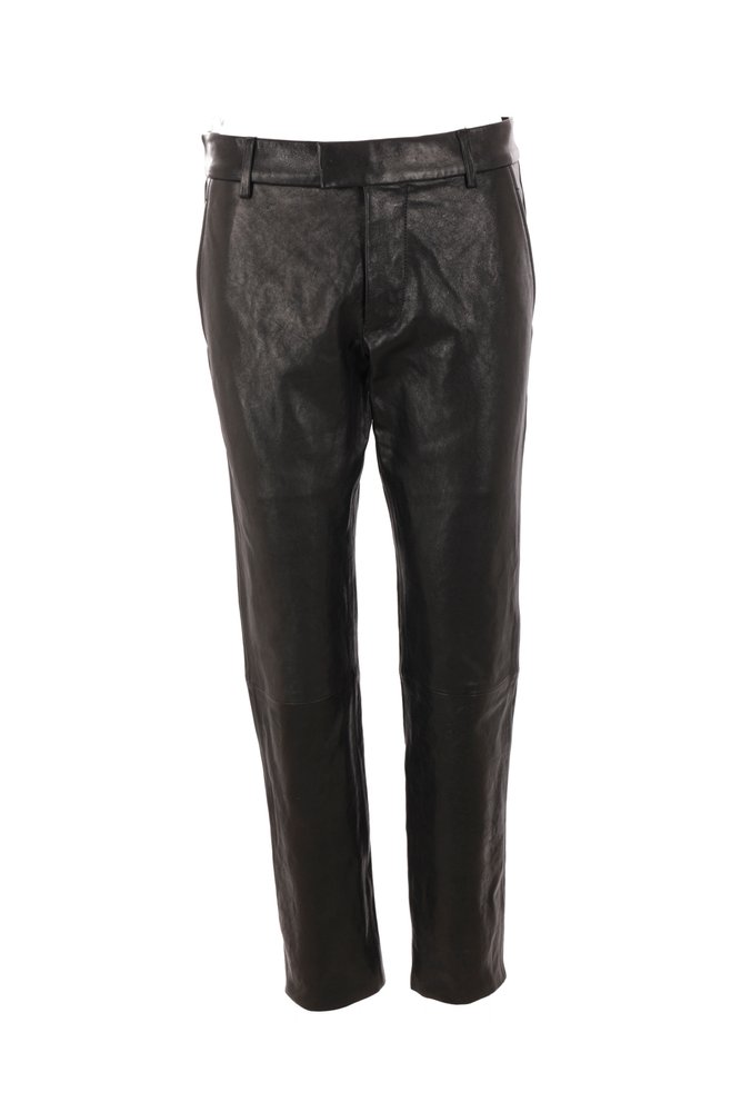 Ann Demeulemeester 에스펜 크롭 스키니 바지