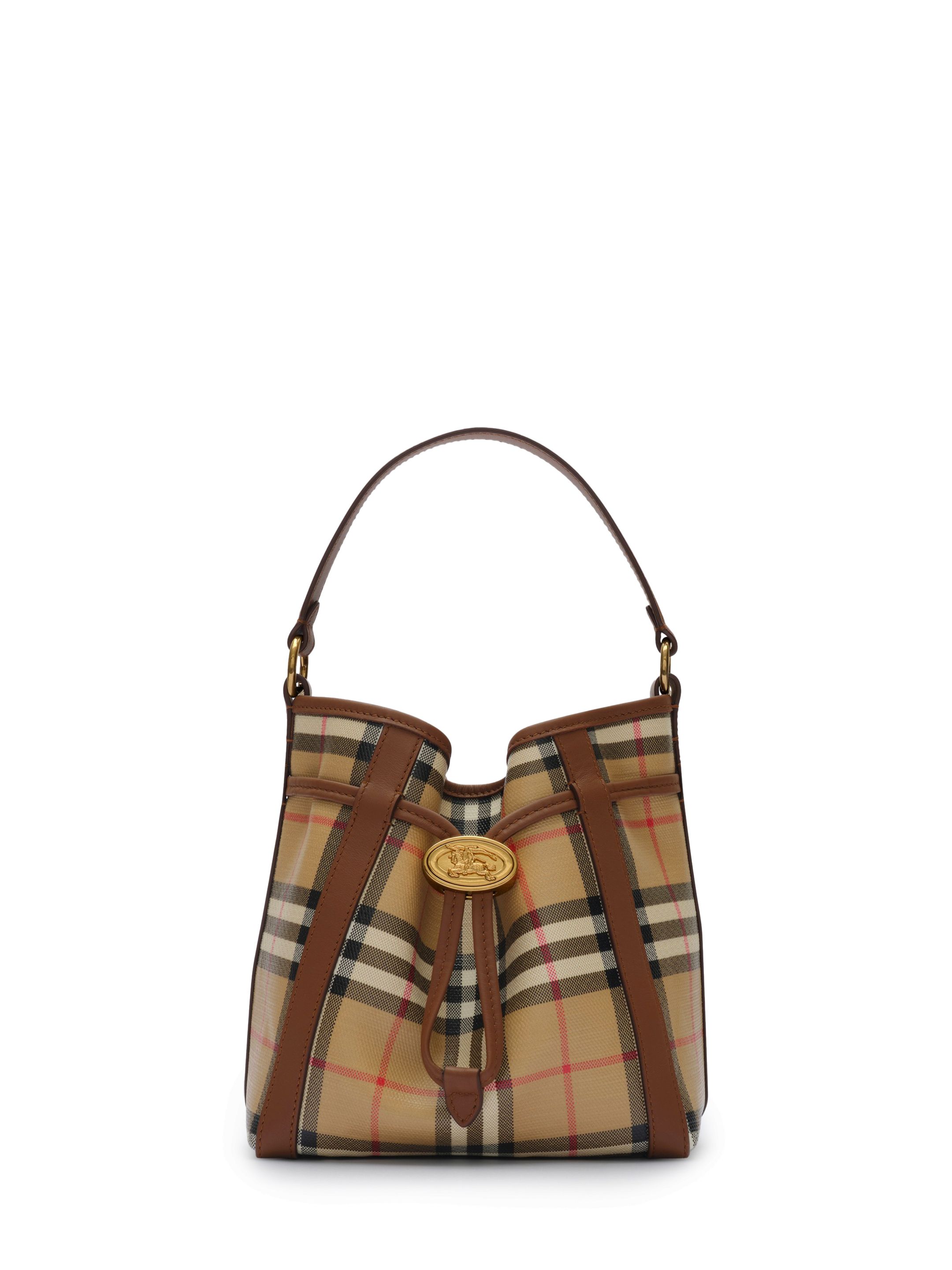 BURBERRY 미니 체크 버킷백