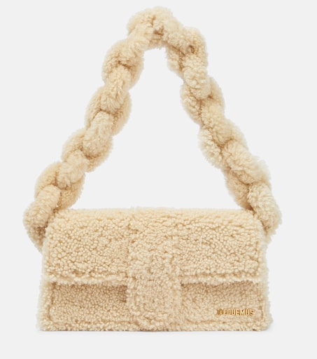 JACQUEMUS 르 밤비두 시어링 숄더백