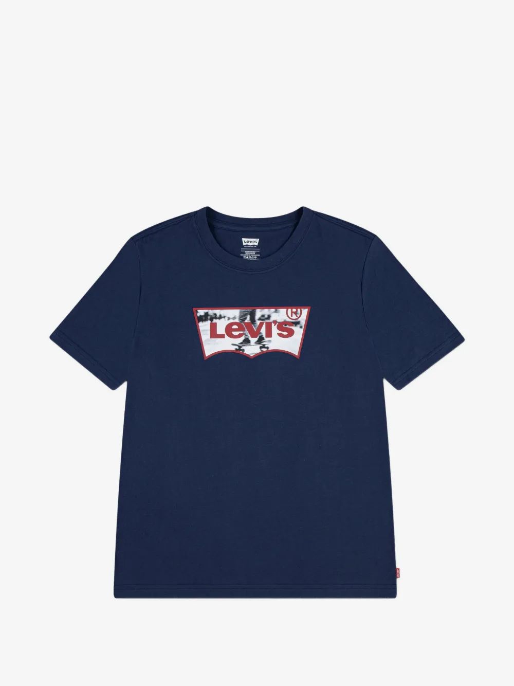 Levi's Kids 로고 프린트 면 티셔츠