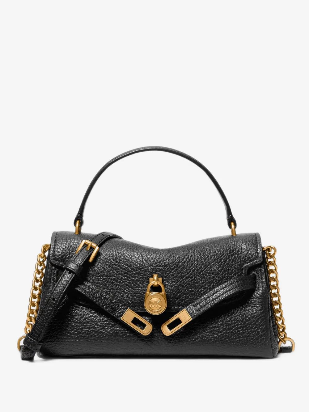 Michael Kors 해밀턴 엑스트라 스몰 텍스처 가죽 소프트 크로스바디 백