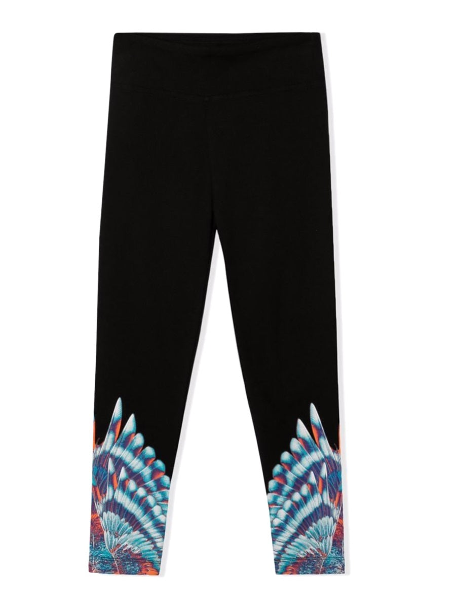 Marcelo Burlon Kids 마르셀로 불론 카운티 오브 밀란 미니 버드 윙스 레깅스