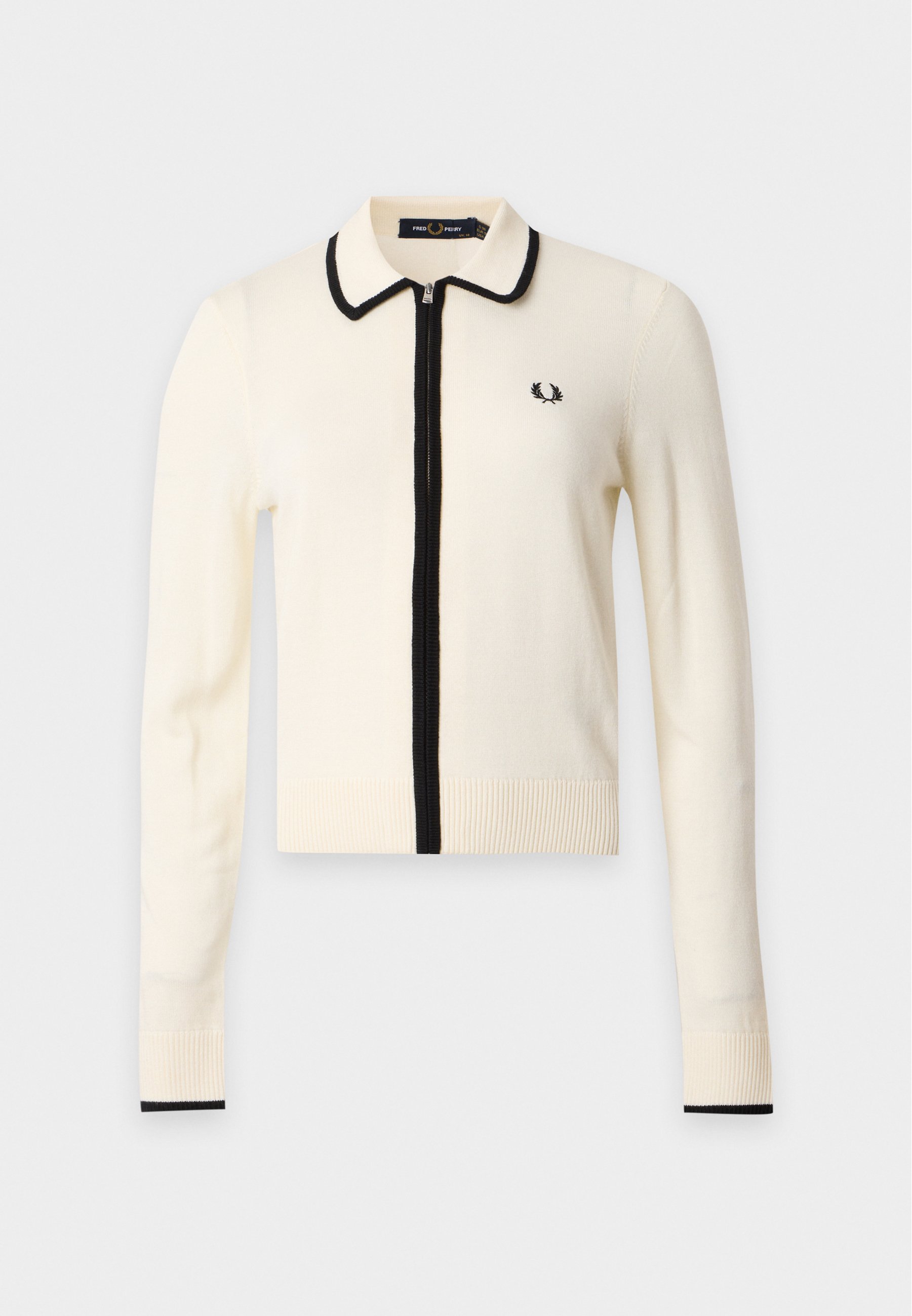 Fred Perry 집업 셔츠 가디건