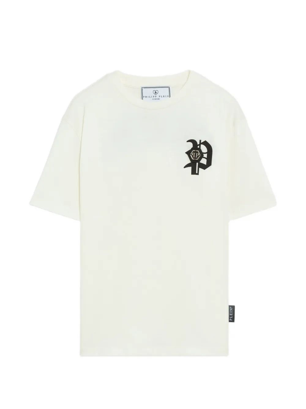 Philipp Plein Kids 로고 프린트 티셔츠