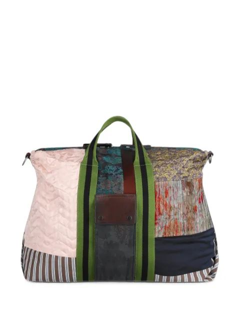 DRIES VAN NOTEN 대형 자수 토트백