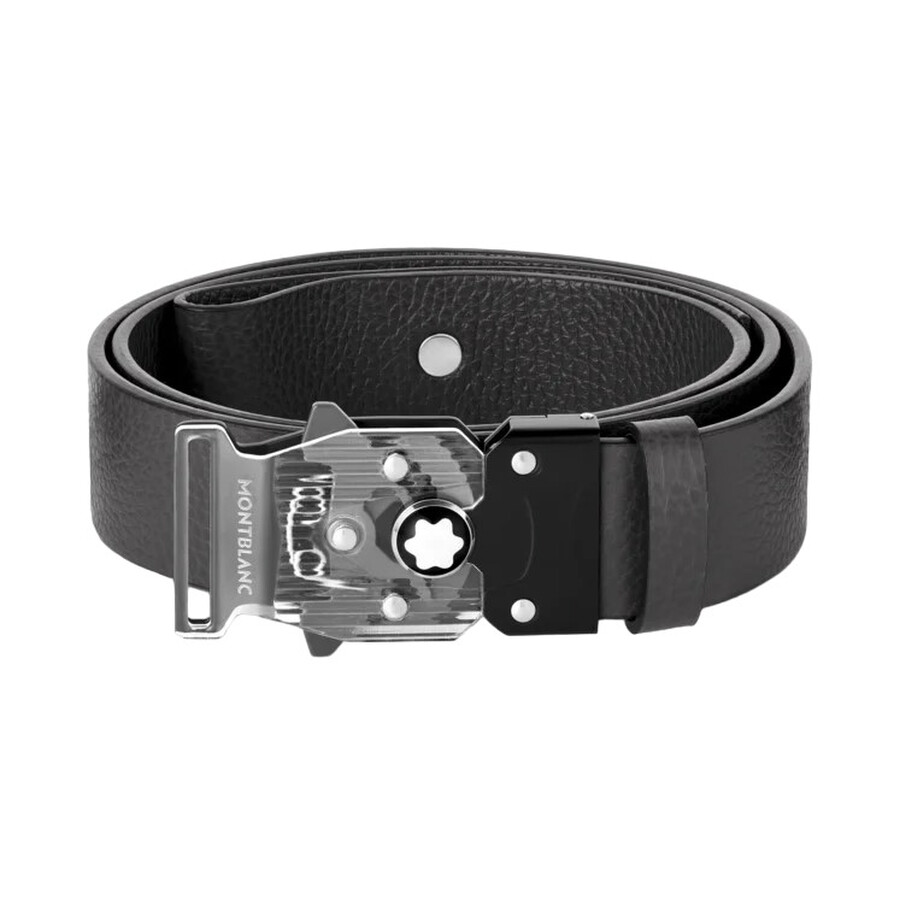 MONTBLANC M 락 4810 그레인 가죽 35 mm 벨트