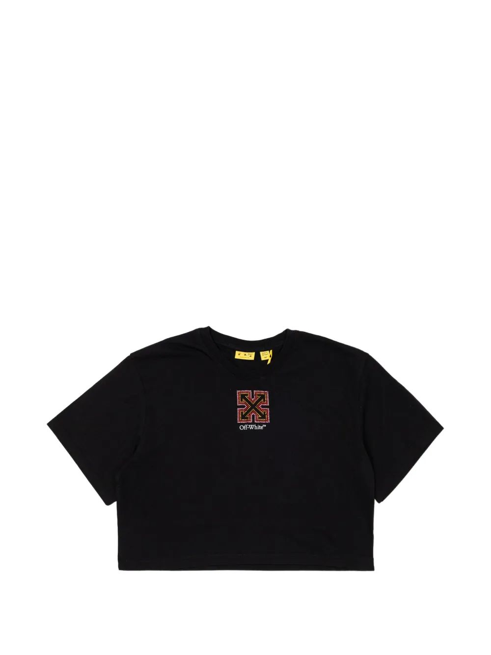 Off-White Kids 스팽글 장식 화살 티셔츠