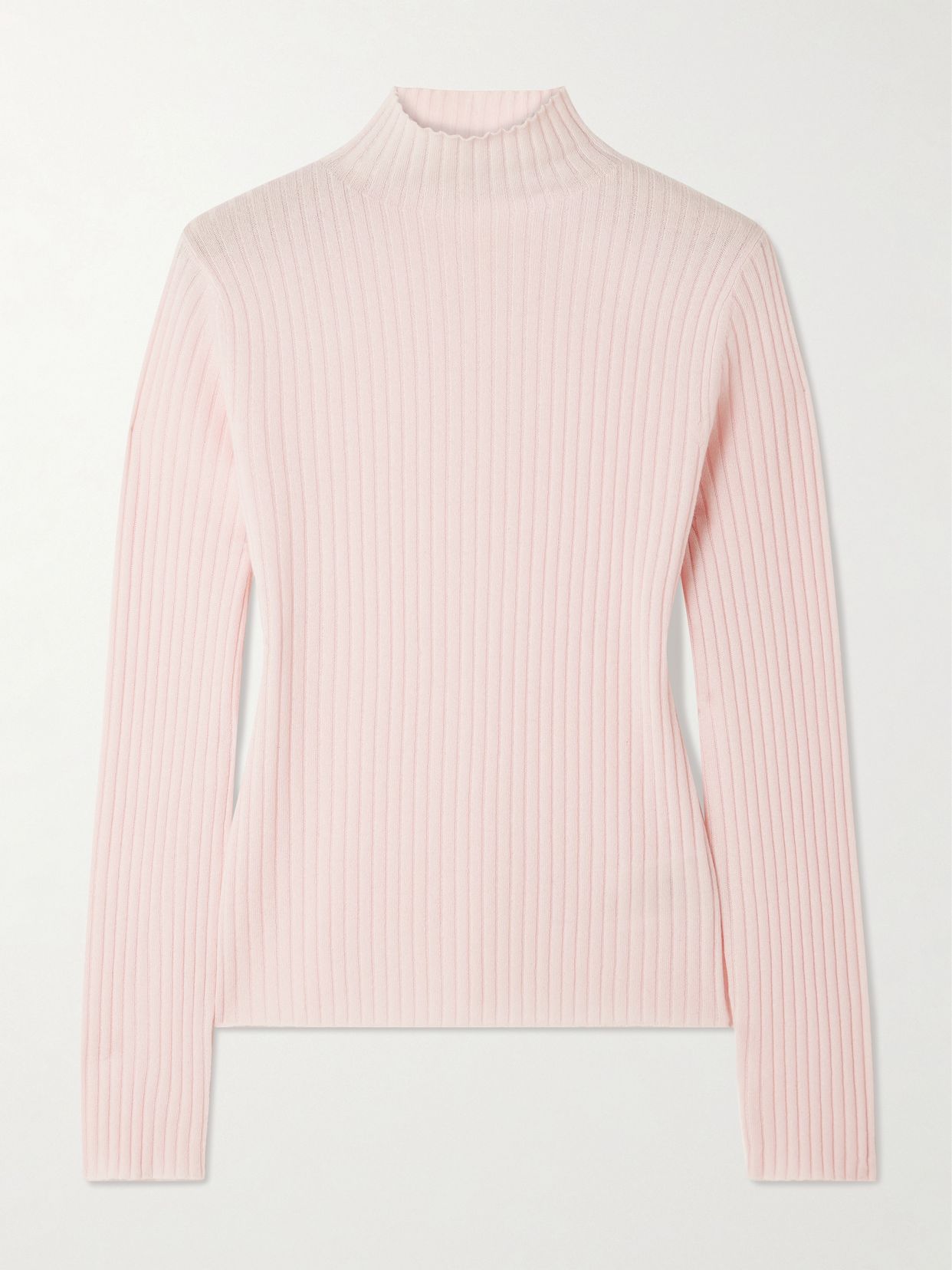 ARCH4 아리아나 리브드 오가닉 캐시미어 스웨터