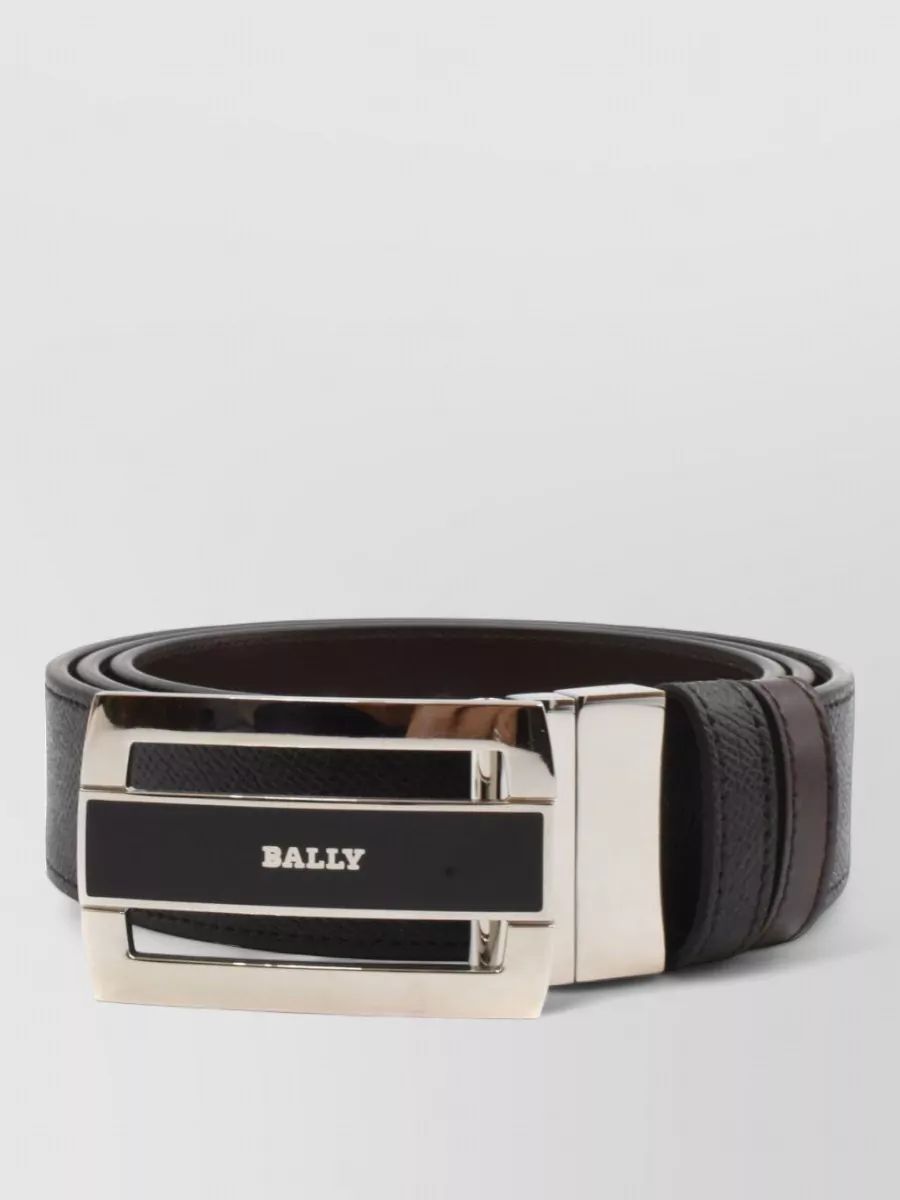 Bally 텍스처 벨트 조절 길이 디자인