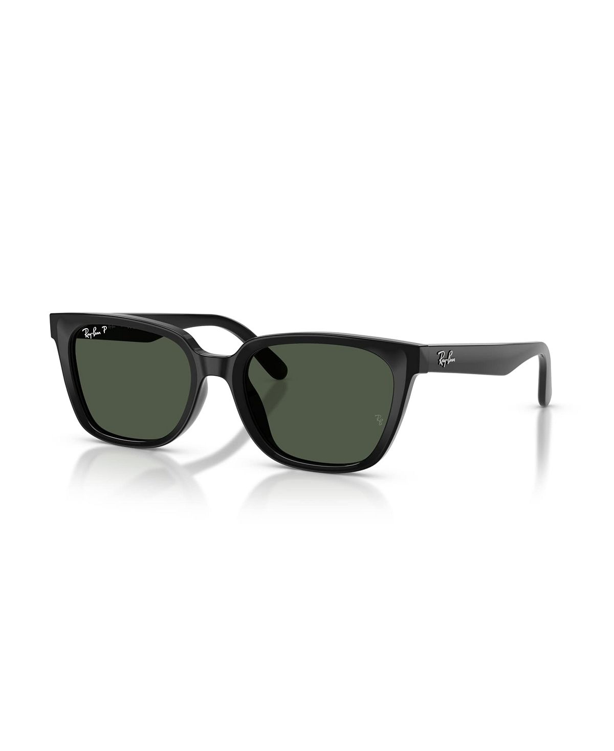 Ray Ban 폴라라이즈드 기하학 선글라스 RB2243D