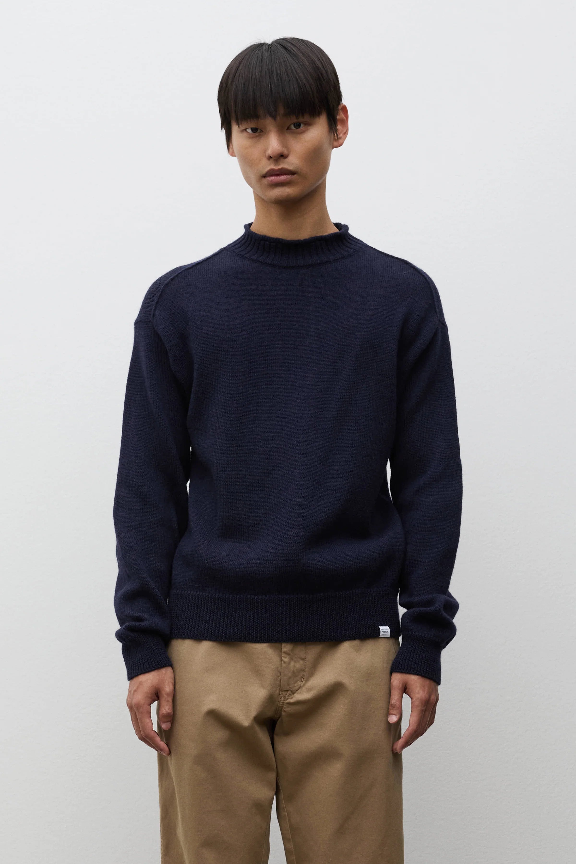 Norse Projects 사그바트넷 울 롤넥 스웨터