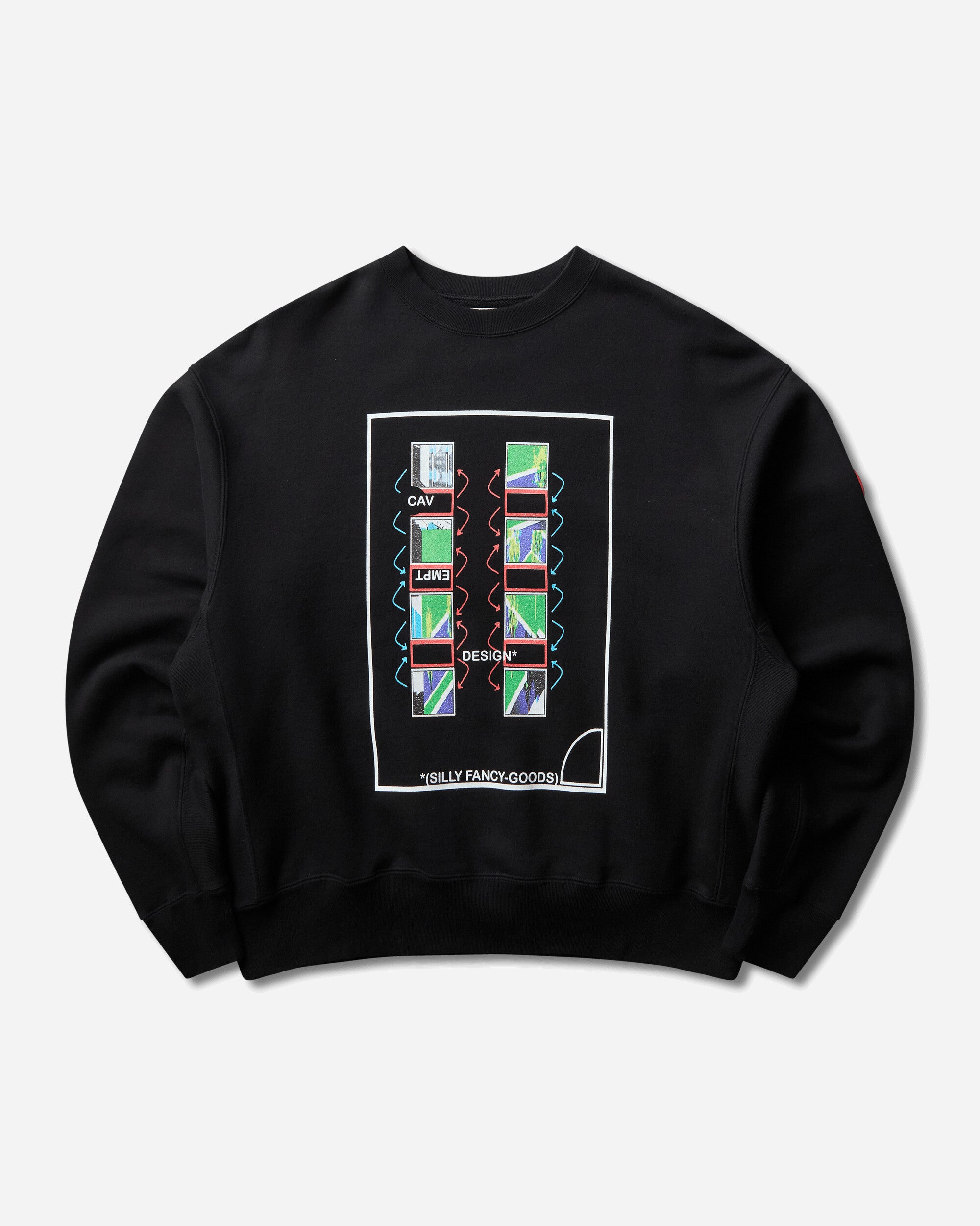 CAV EMPT 남성 MD 크루넥 맨투맨