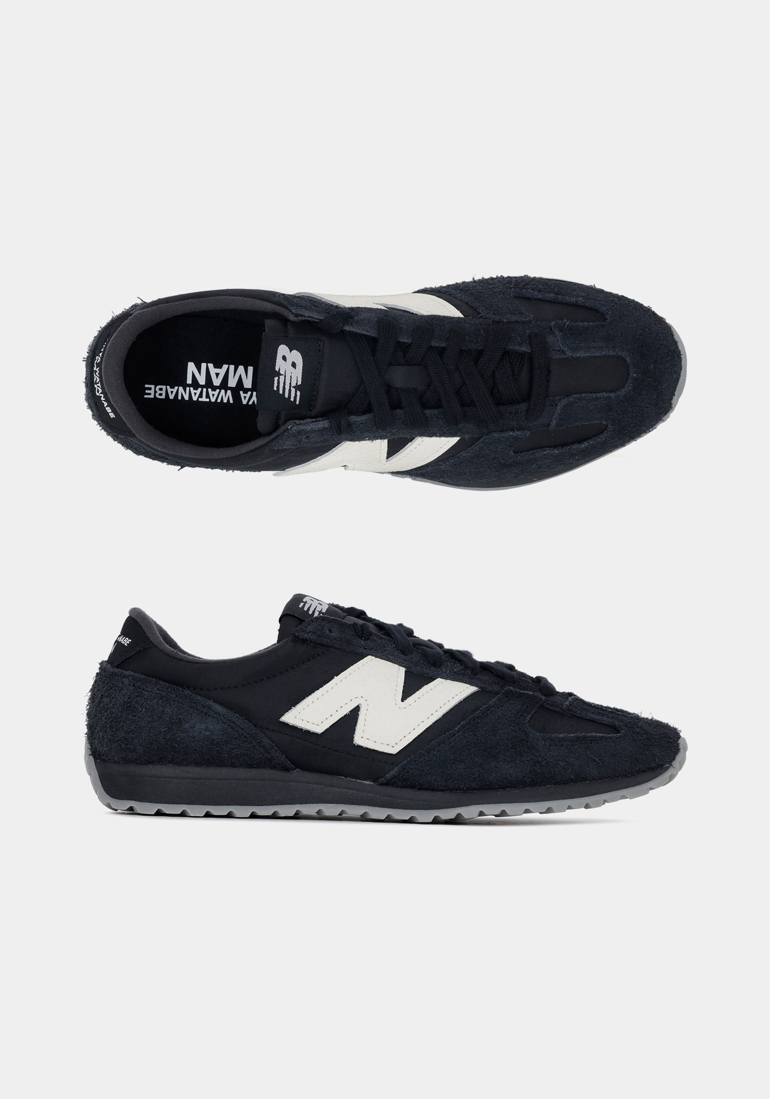Junya Watanabe 준야와타나베X뉴발란스 블랙 스웨이드 스니커즈 WPK101W25 BLACK U471JW