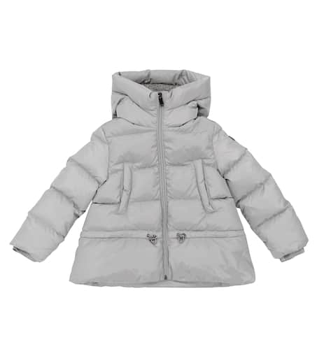 IL GUFO KIDS 후드 다운 재킷