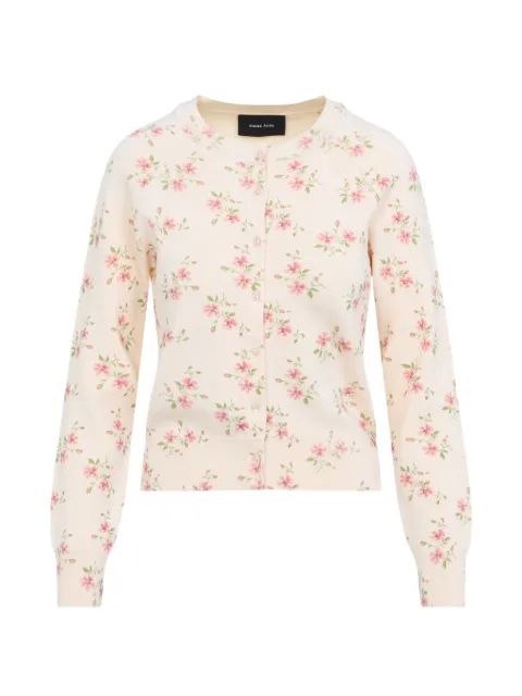 Simone Rocha 플로랄 프린트 가디건