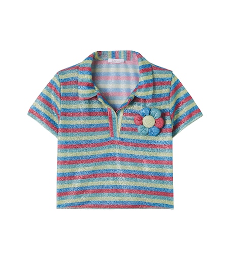 Oseree Kids 오세미니 루미에르 스트라이프 폴로 셔츠