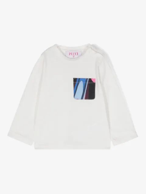 PUCCI KIDS 비바라 프린트 티셔츠