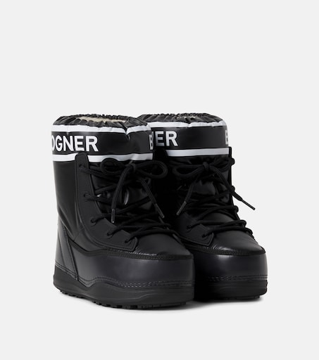 Bogner Kids 라 플라뉴 로고 스노우 부츠