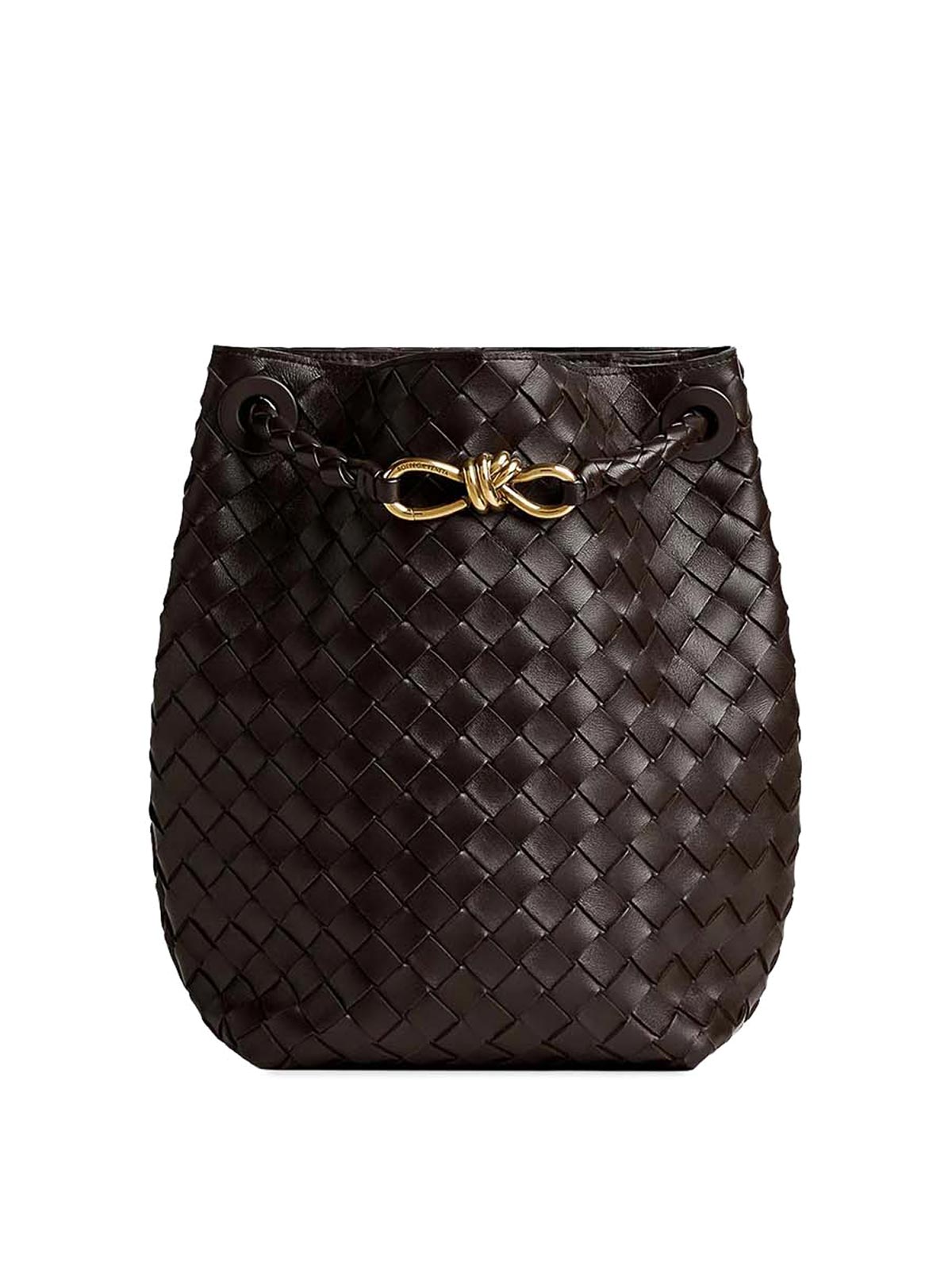 BOTTEGA VENETA 안디아모 스몰 버킷 백
