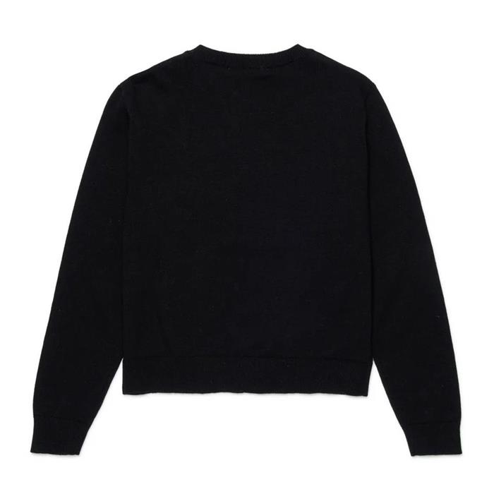 MARNI 마르니  KIDS 블랙 로고 자수 카디건 M01740 M00X2 0M900