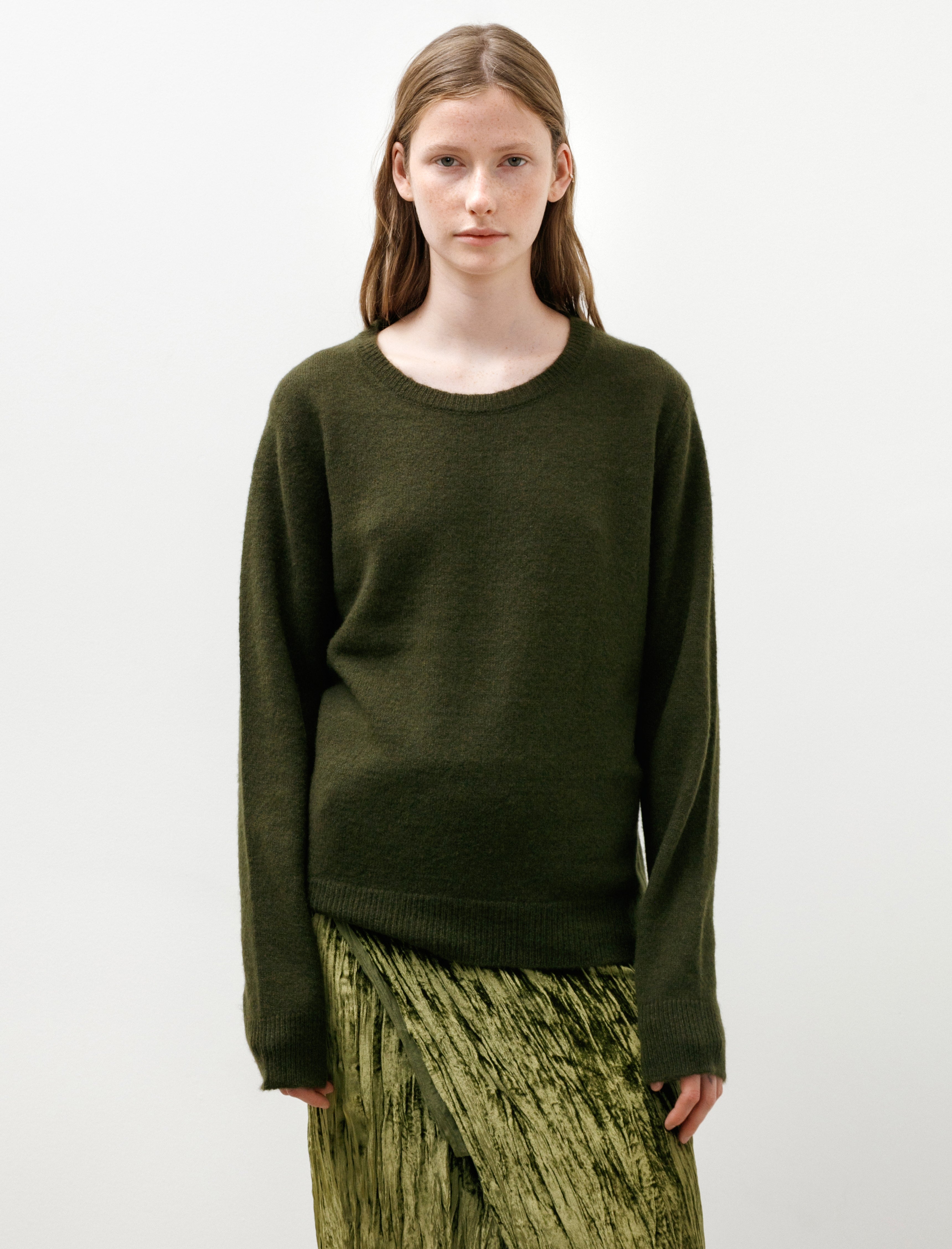 Gabriela Coll Garments No.344 캐시미어 실크 풀오버