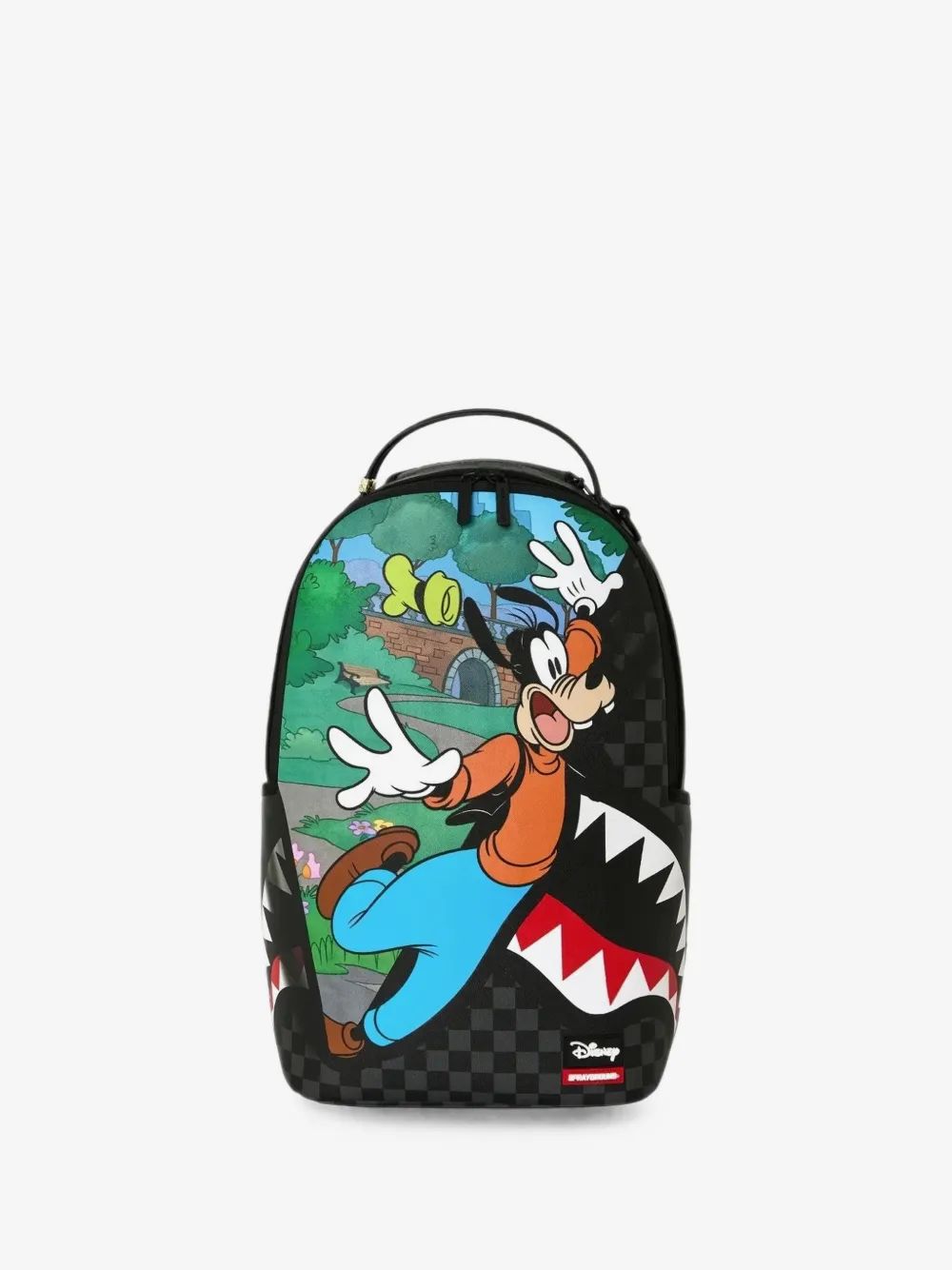 Sprayground Kids 디즈니 구피 커튼 리빌 백팩