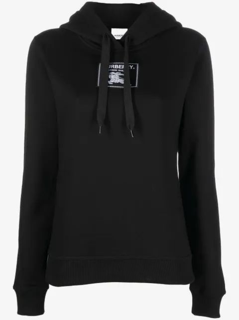 BURBERRY 로고 패치 후드티