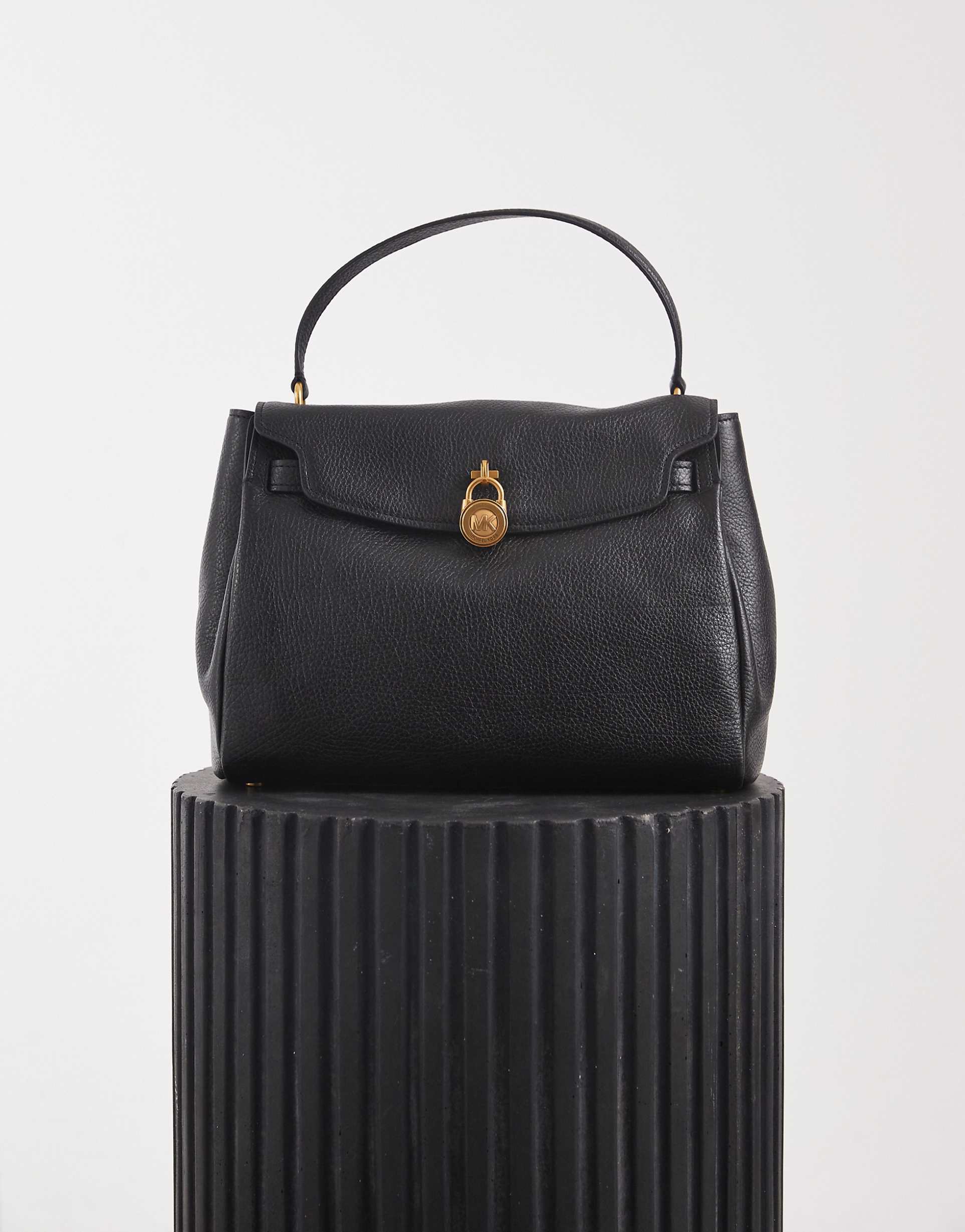 Michael Kors 해밀턴 모던 탑 핸들 토트백 가죽