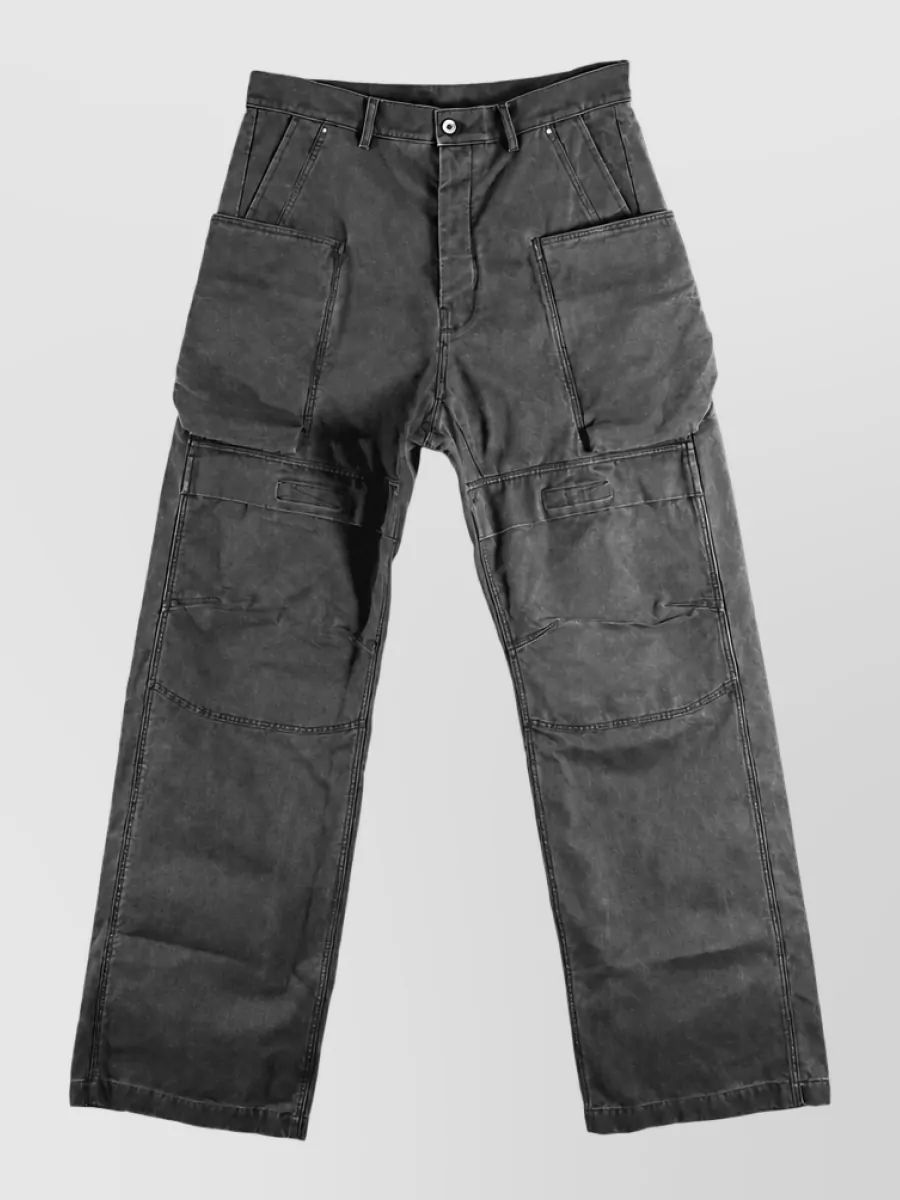 RICK OWENS DRKSHDW 데님 카고 바지