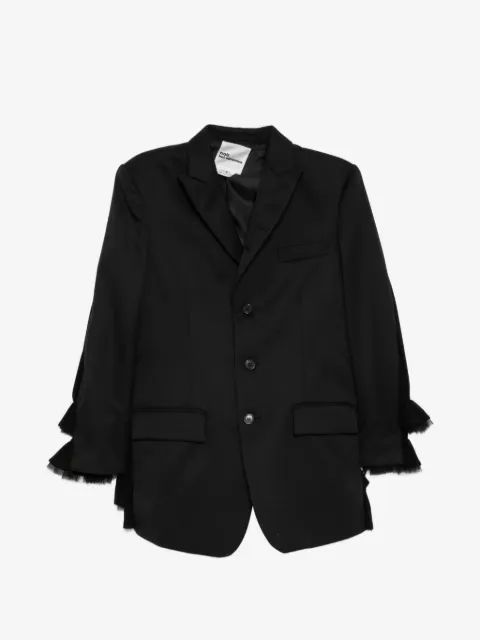 Noir Kei Ninomiya 러플 블레이저