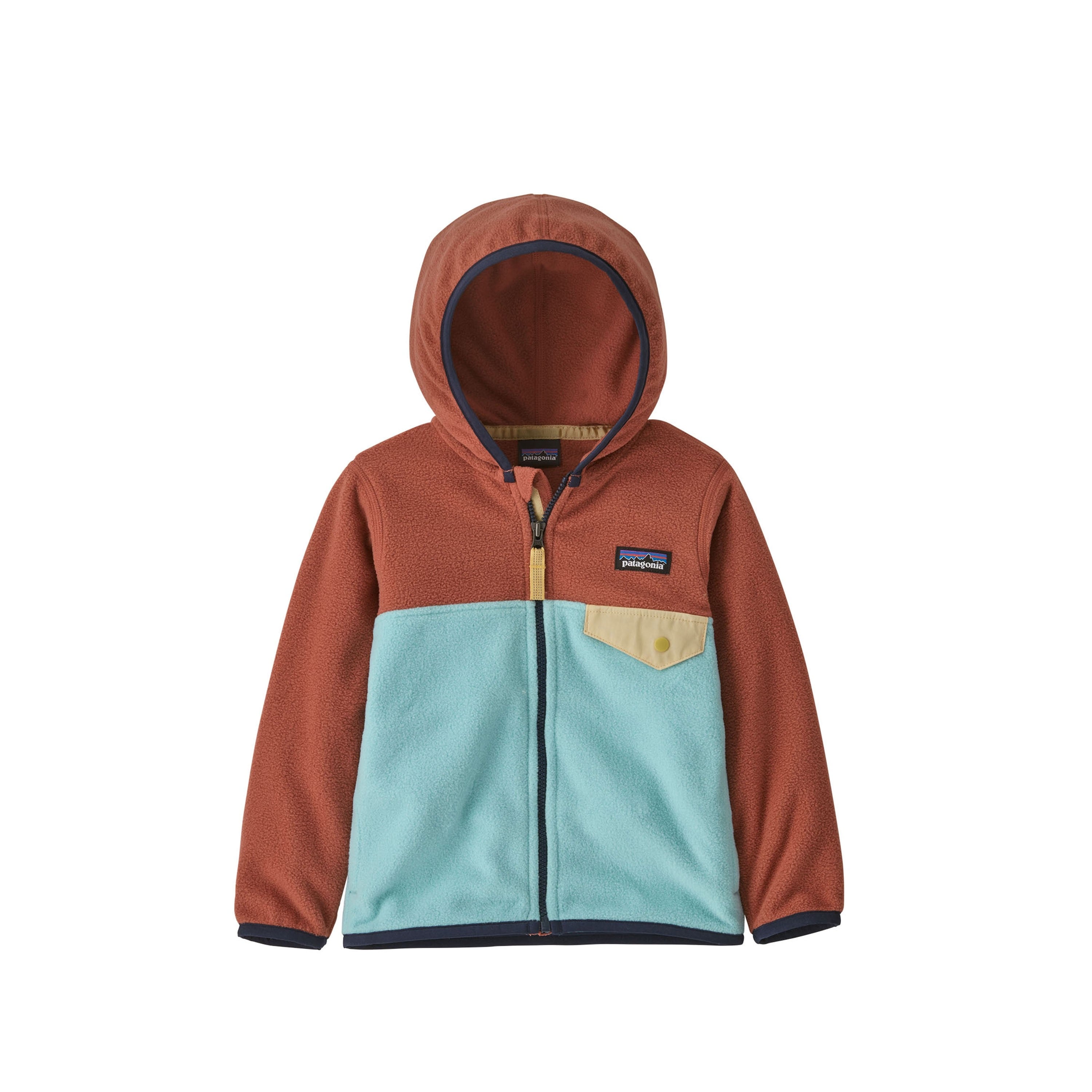 Patagonia Kids 베이비 파타고니아 마이크로 D 스냅-T 플리스 자켓