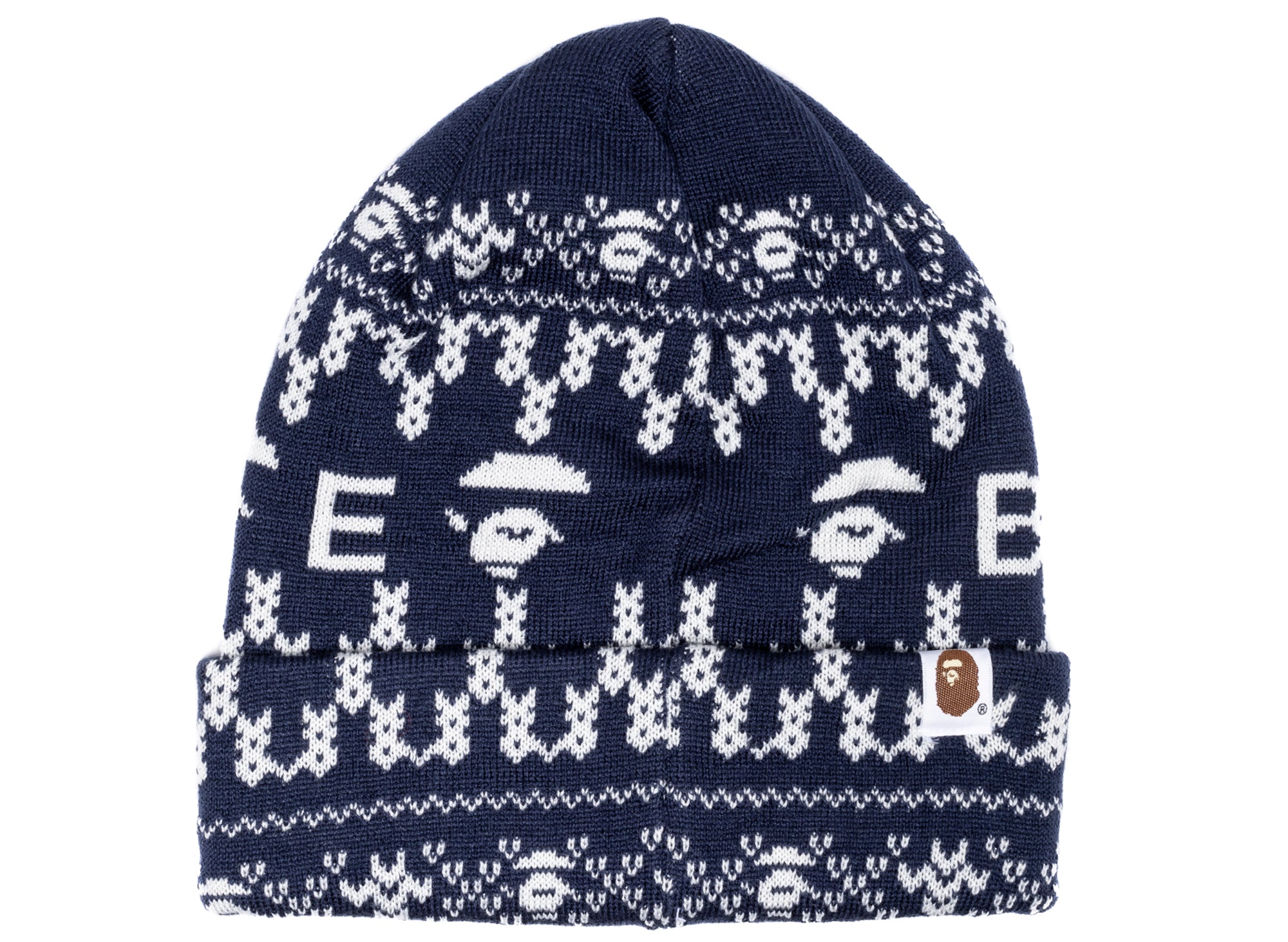 Bape 네이비 비니