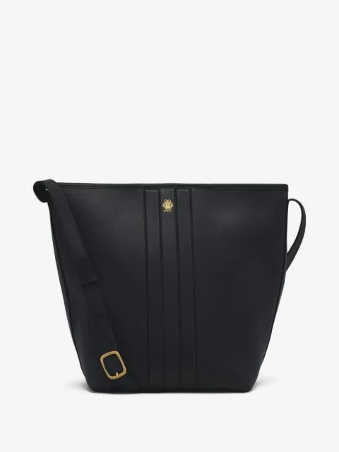 Bally 크레스트 디테일 가죽 버킷 백