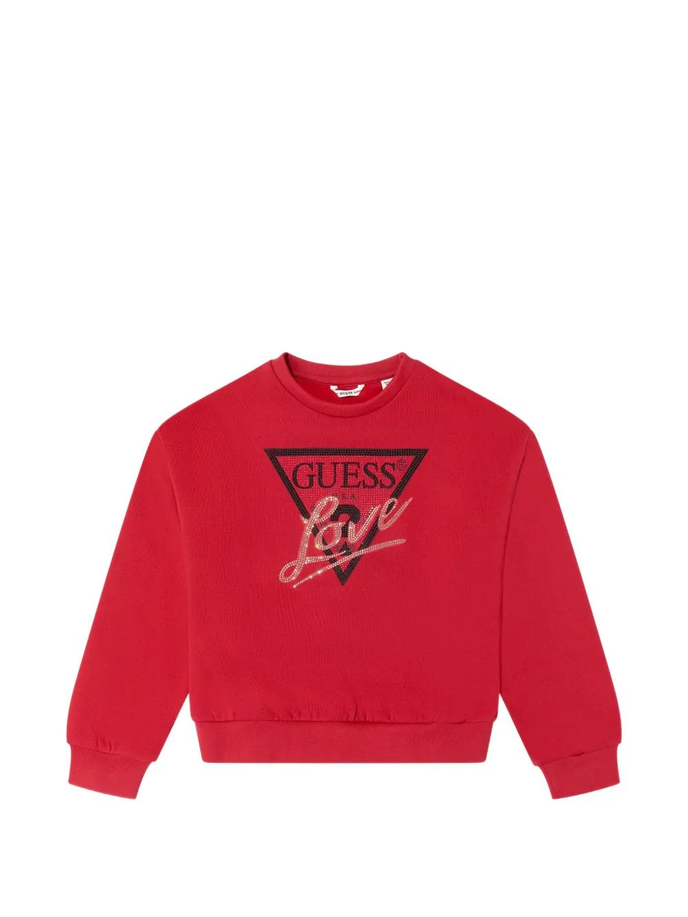 guess kids 라인스톤 장식 맨투맨