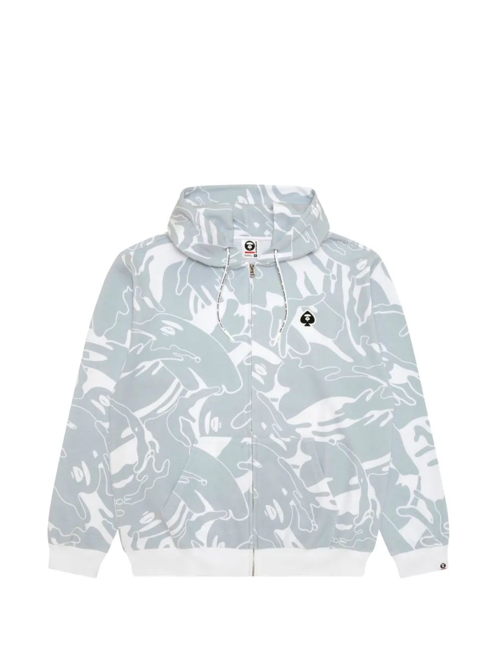 AAPE by A Bathing Ape 아페노우 로고 패치 맨투맨