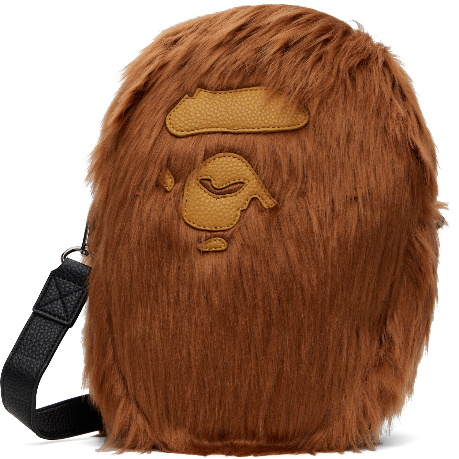 Bape 브라운 에이프 헤드 숄더백