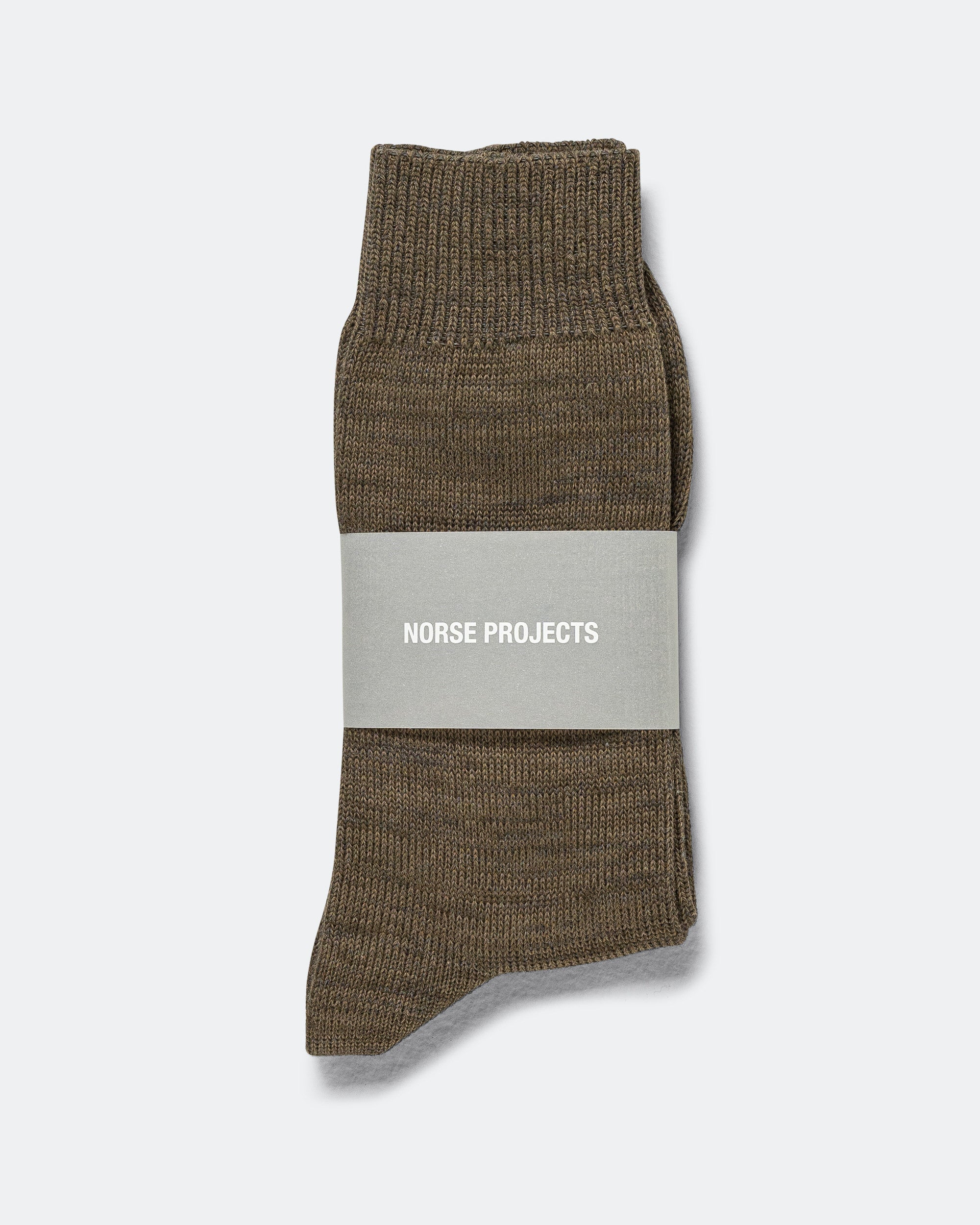 Norse Projects 바이클 헤비 코튼 트위스트 양말