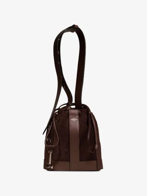 LANCEL 엘르 스웨이드 엘르 버킷 백