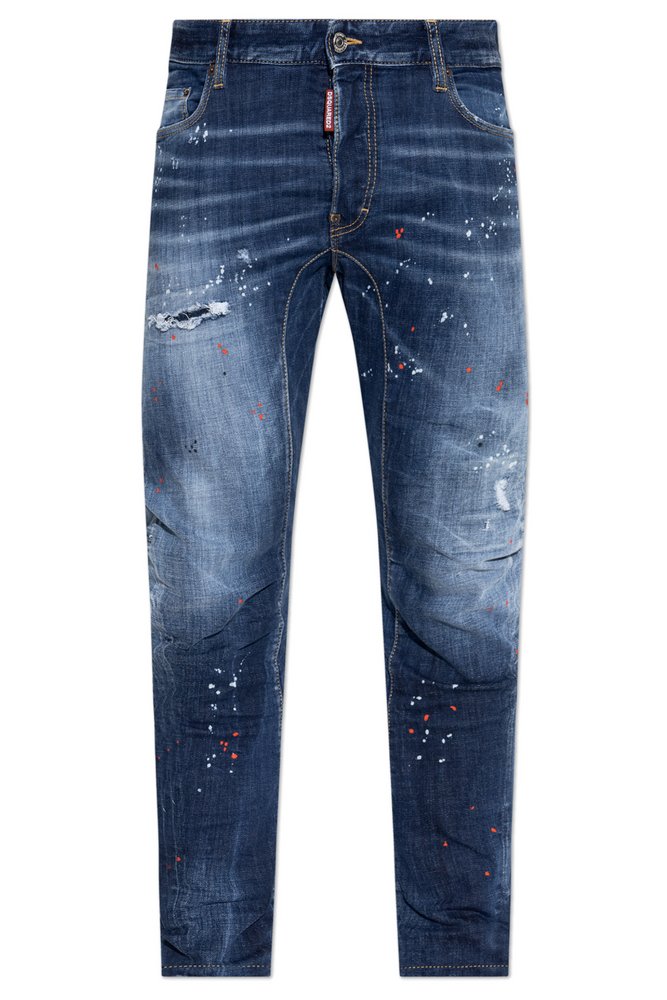 メンズ 正規品 DSQUARED2 タイディバイカー 19ss ストレッチ 50