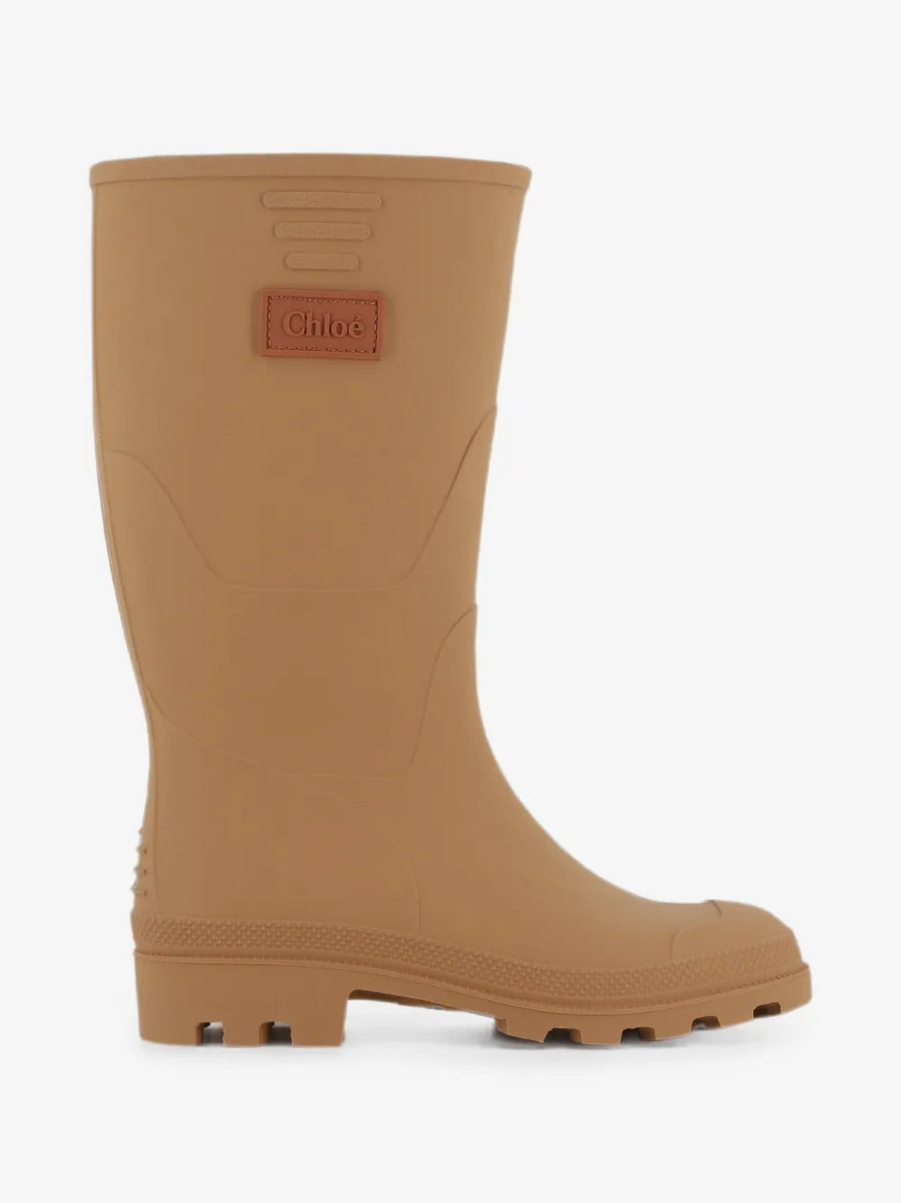 Chloe Kids 로고 패치 레인부츠