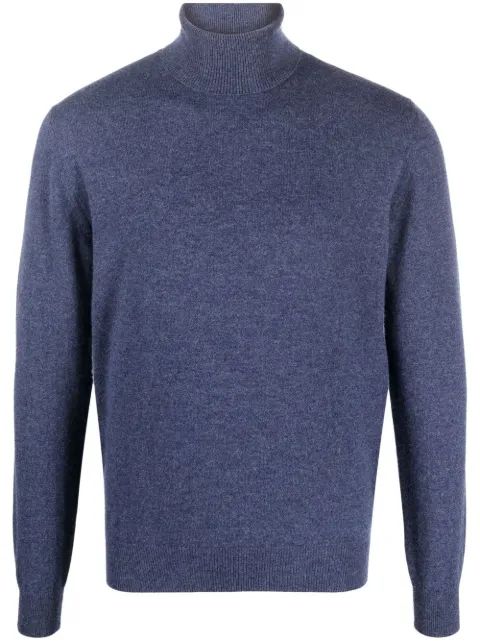 Corneliani 롤넥 캐시미어 점퍼