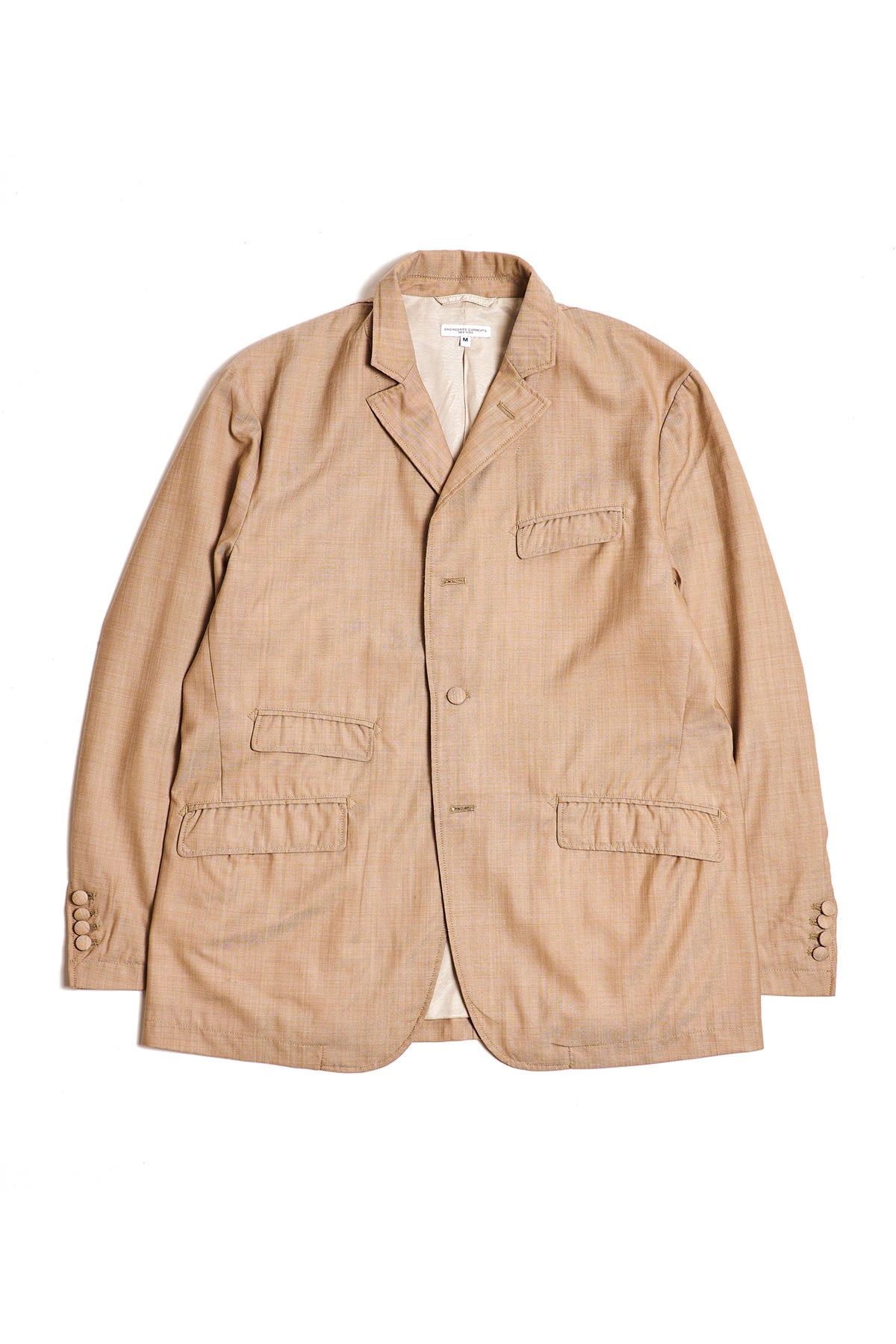 Engineered Garments 안도버 자켓 네펜테스 뉴욕 블루 그린 카키 트로피컬 울