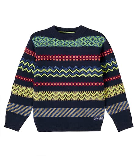 Scotch & Soda Kids 페어 아일 자카드 스웨터
