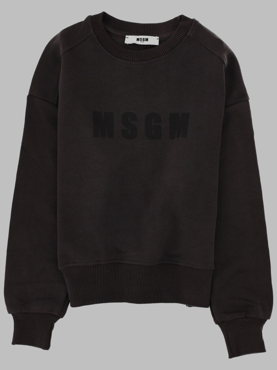 MSGM MSGN 키즈 로고 맨투맨