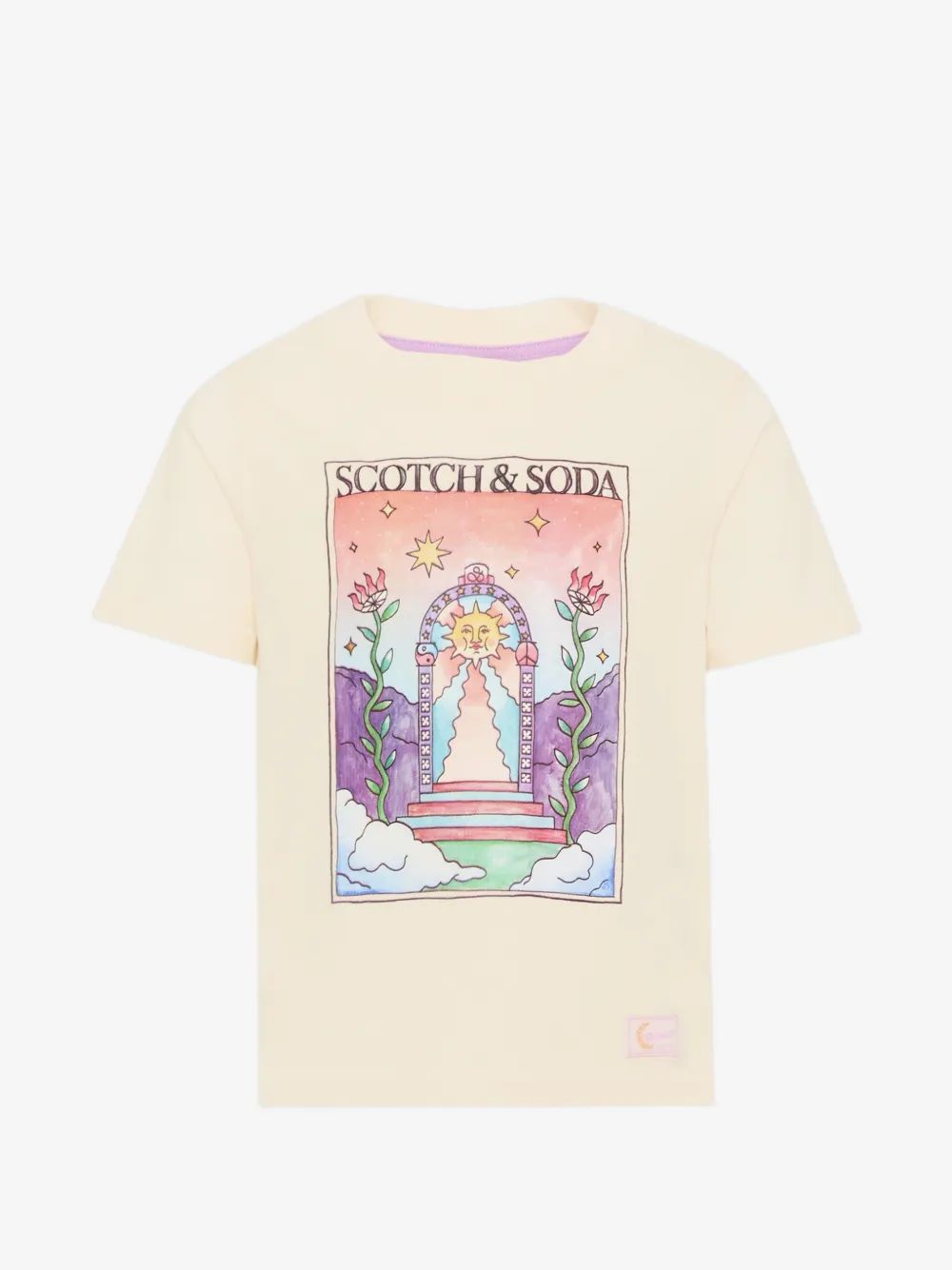 Scotch & Soda Kids 그래픽 프린트 티셔츠
