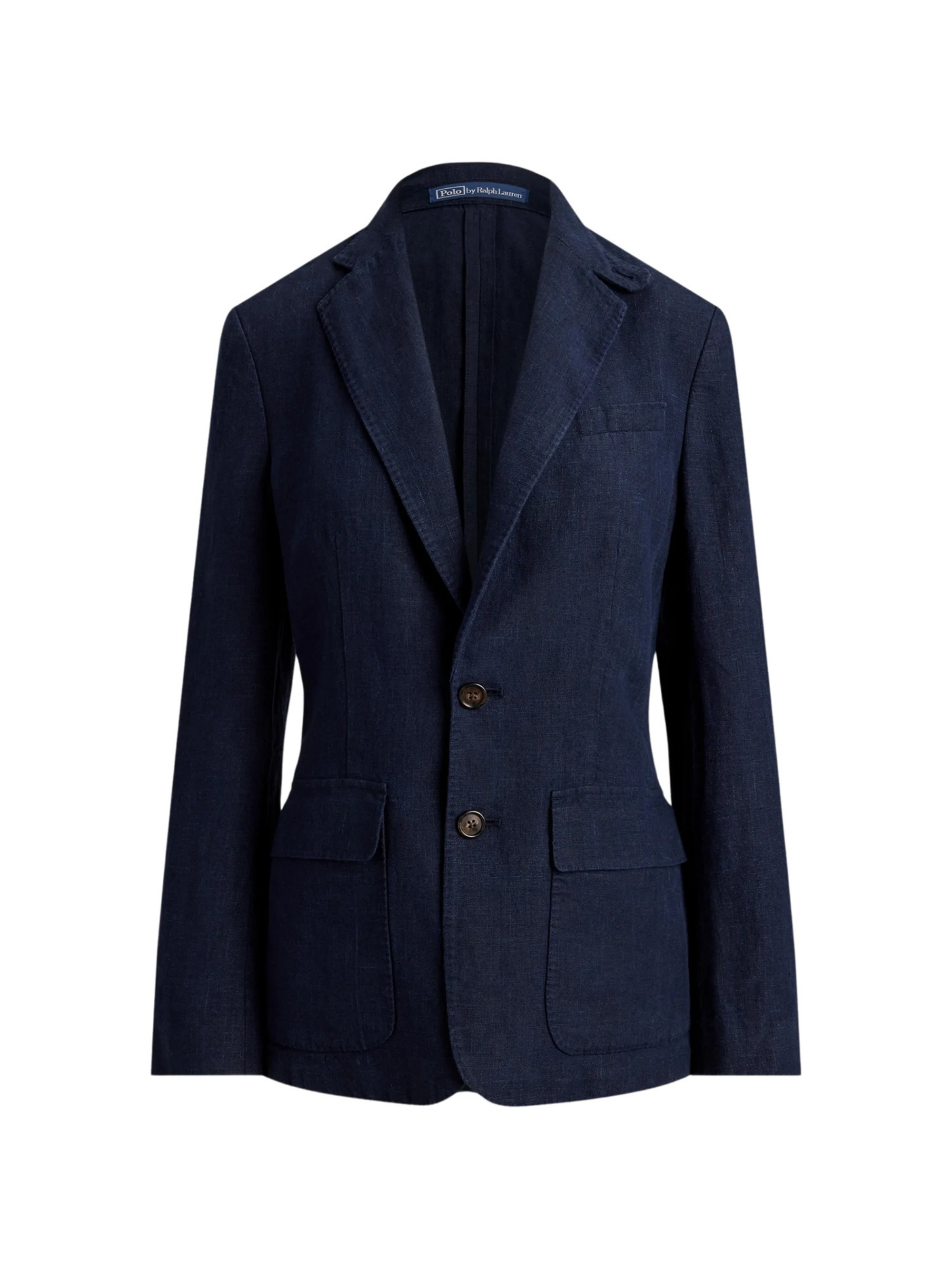 Ralph Lauren 싱글 브레스트 리넨 블레이저